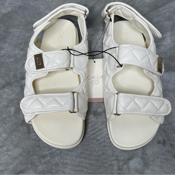 NWT Calia Quilted Sandals Size 8 - Picture 2 of 9